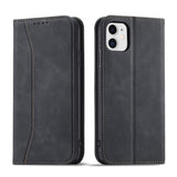 Ümbris kaanega Fancy Pouch iPhone 13 Pro (must)