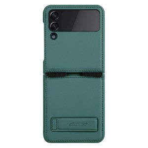 Ümbris Nillkin Qin Pro Leather Samsung F721 Z Flip 4 5G (roheline)