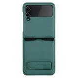 Ümbris Nillkin Qin Pro Leather Samsung F721 Z Flip 4 5G (roheline)