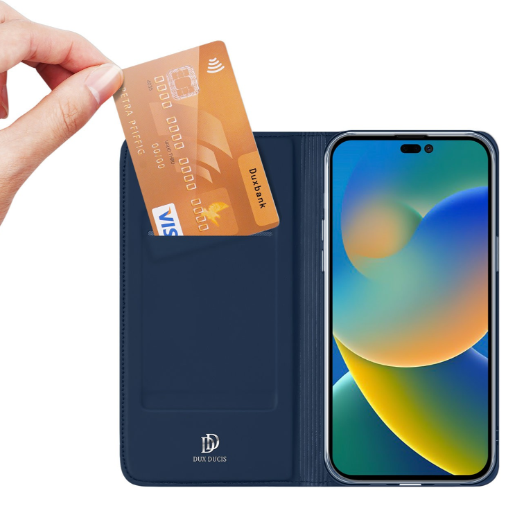 Ümbris kaanega Dux Ducis Skin Pro Xiaomi Redmi Note 12 / Note 12 4G (tumesinine) — SkyMobile e-pood