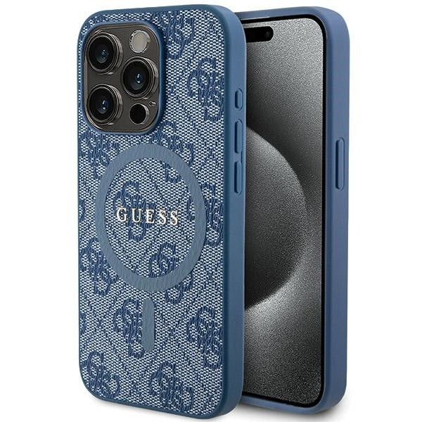 Guess Magsafe Ümbris GUHMP15XG4GFRB Iphone 15 Pro Max (sinine)