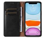 Ümbris kaanega Pouch Wallet iPhone 13 mini (must)