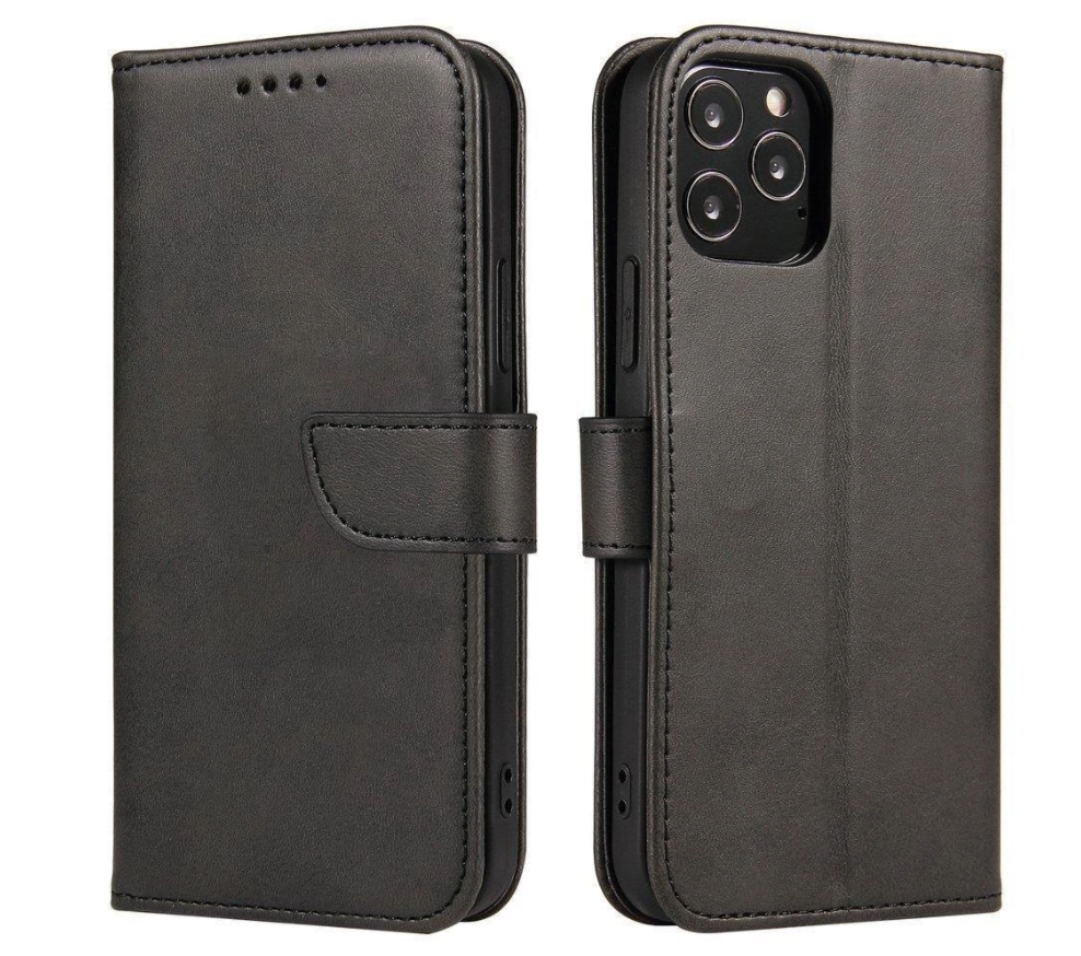 Ümbris kaanega Wallet Case Xiaomi Redmi Note 13 Pro 4G / Poco M6 Pro 4G (must)