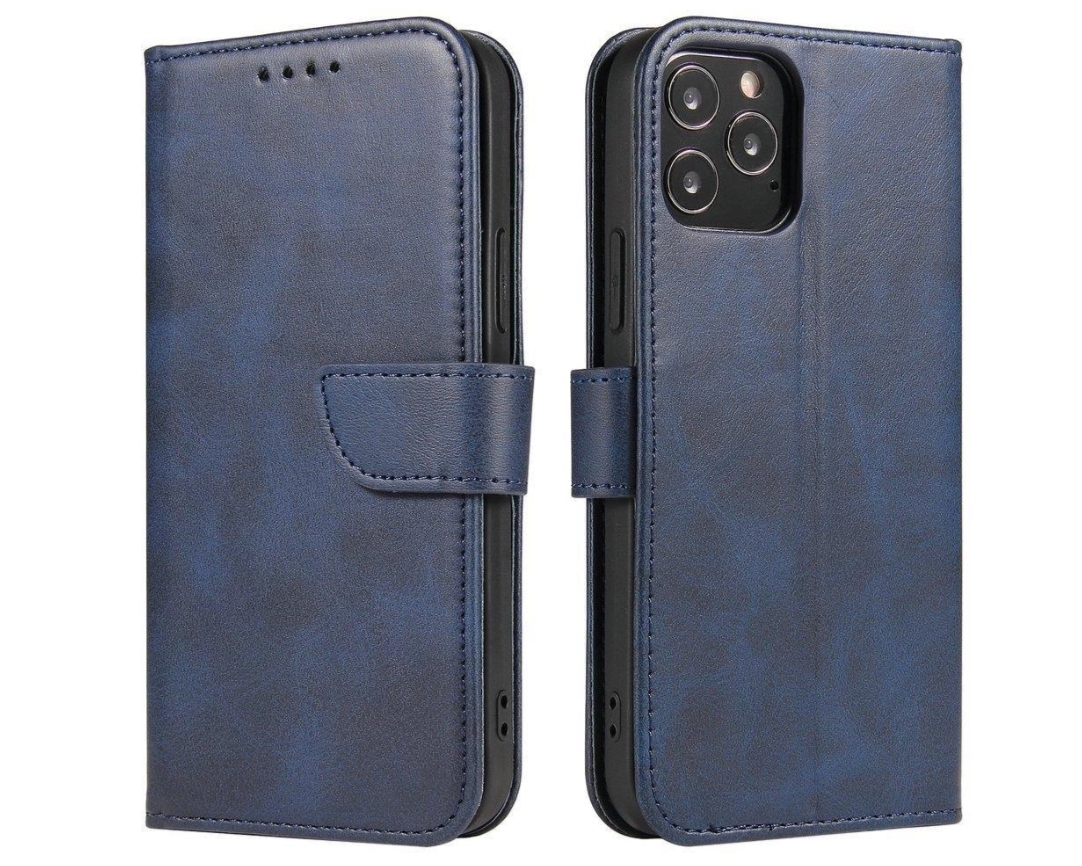 Ümbris kaanega Wallet Case Xiaomi Redmi Note 13 Pro 4G / Poco M6 Pro 4G (sinine)