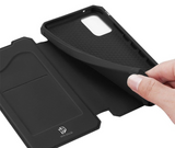 Ümbris kaanega Dux Ducis "Skin X" Samsung Galaxy S22 Plus (must)