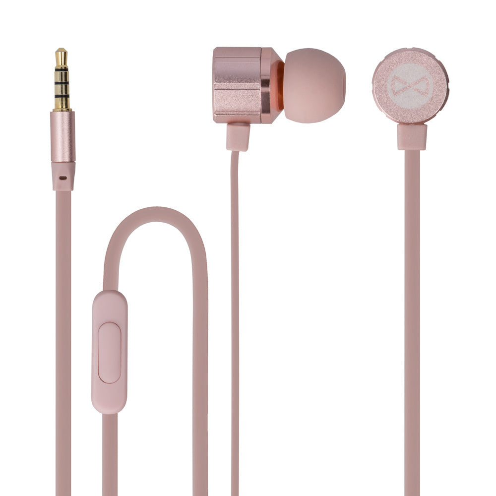 Kõrvaklapid Forever Metal Stereo MSE-200 (rose-gold)