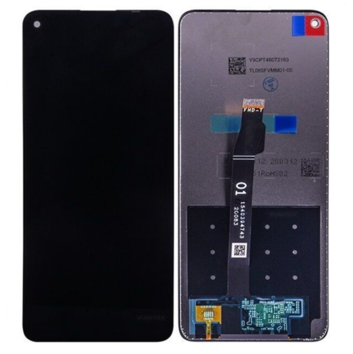 Varuosa Huawei P40 Lite 5G / Nova 7 SE / Honor 30S 5G ekraan (must)