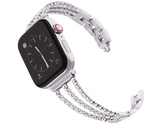 Kellarihm Shinystone Apple Watch 38/ 40/ 41mm (hõbe)