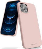Silikoon "Mercury Silicone" iPhone 13 Pro Max (heleroosa)