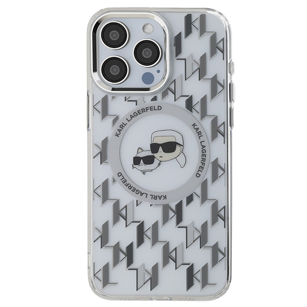 Karl Lagerfeld ümbris Magsafe KLHMP16LHMCKMHT iPhone 16 Pro (läbipaistev)