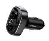 Bluetooth Transmitter Baseus S-09 CCALL-TM01 2xUSB 3.4A, microSD