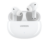 Bluetooth kõrvaklapid Ugreen WS200 HiTune T6 Active Noise-Cancelling Earbuds (valge)