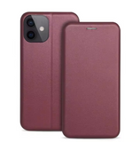 Ümbris kaanega Book Elegance Xiaomi Redmi 13 4G / Redmi 13 5G / Poco M6 4G (viinamari)