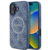 Guess Magsafe Ümbris GUHMP16SG4GFRB iPhone 16 (sinine)