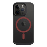Ümbris Superstealth MagSafe iPhone 14 Pro (punane/must)