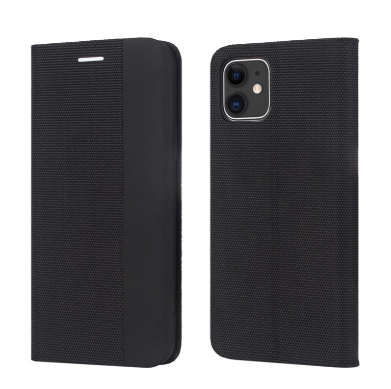 Ümbris kaanega Smart Senso Xiaomi Poco C40 (must)