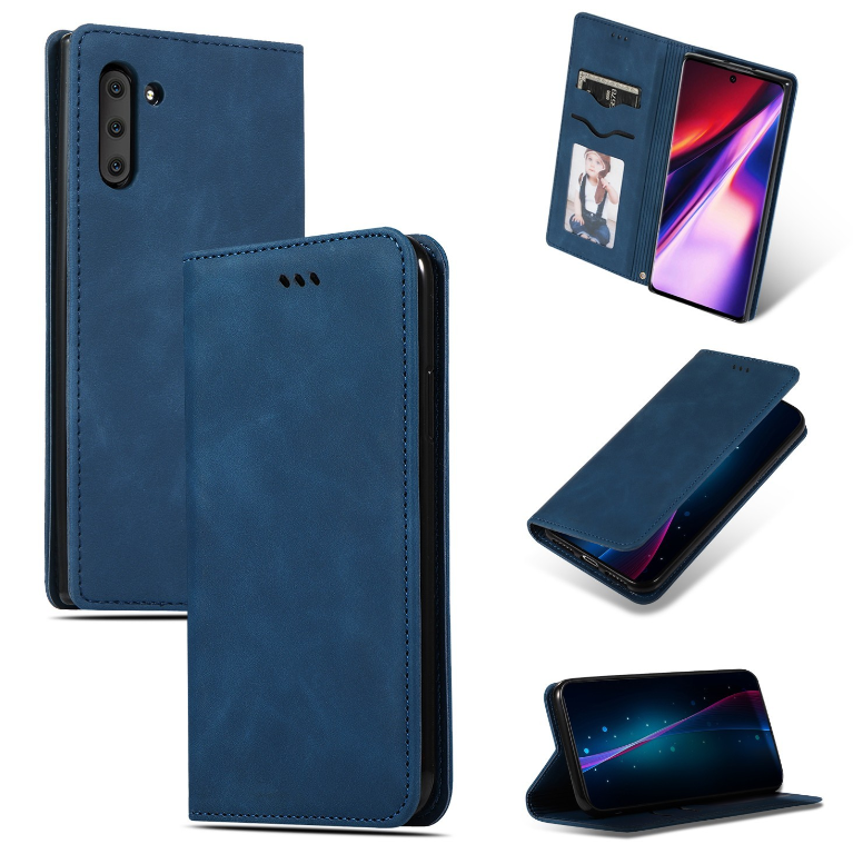 Ümbris kaanega "Business Style" Samsung S721 S24 FE (sinine)