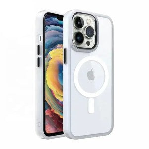 Ümbris Premium Mag Cover iPhone 14 Pro Max (valge)