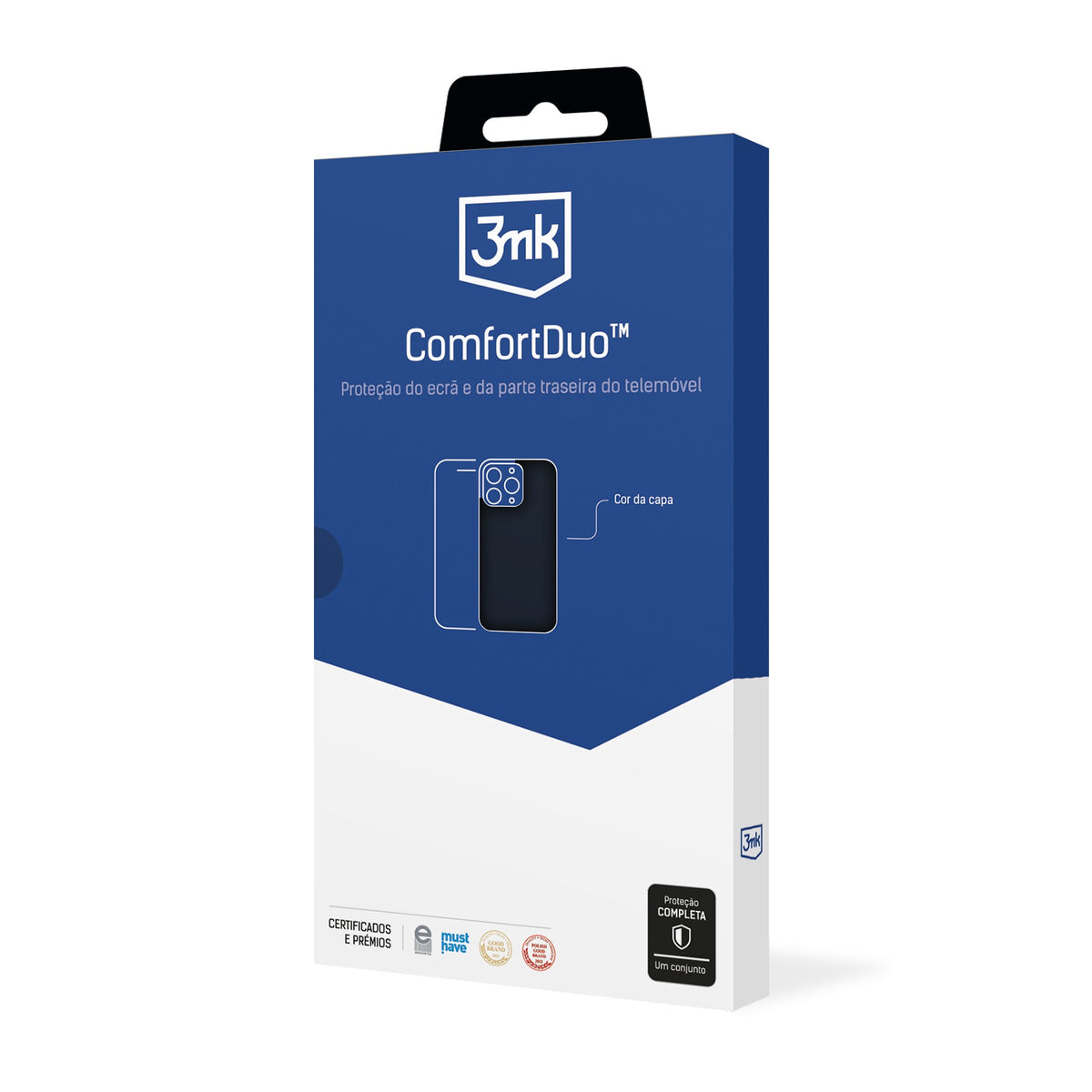 3MK Comfort Duo (ümbris + kaitseklaas) iPhone 16 Pro Max (must)