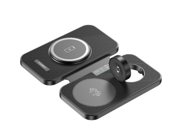 Laadimisjaam Choetech T616-F 3in1 (must)