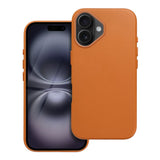 Ümbris Leather Mag Cover iPhone 16 (oranz)