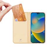 Ümbris kaanega Dux Ducis "Skin Pro" Xiaomi Redmi 10 / Redmi 10 2022 (kuldne)