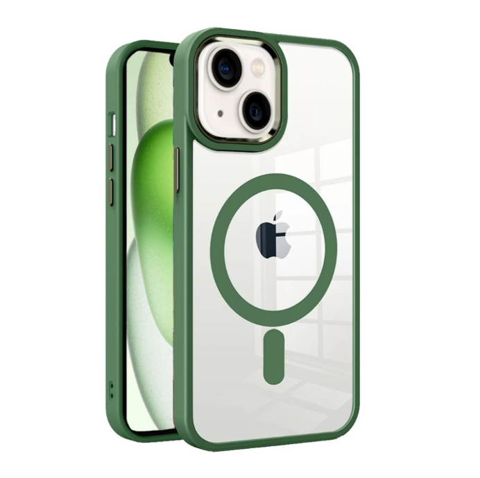 Ümbris Premium Mag Cover iPhone 13 Pro (roheline)