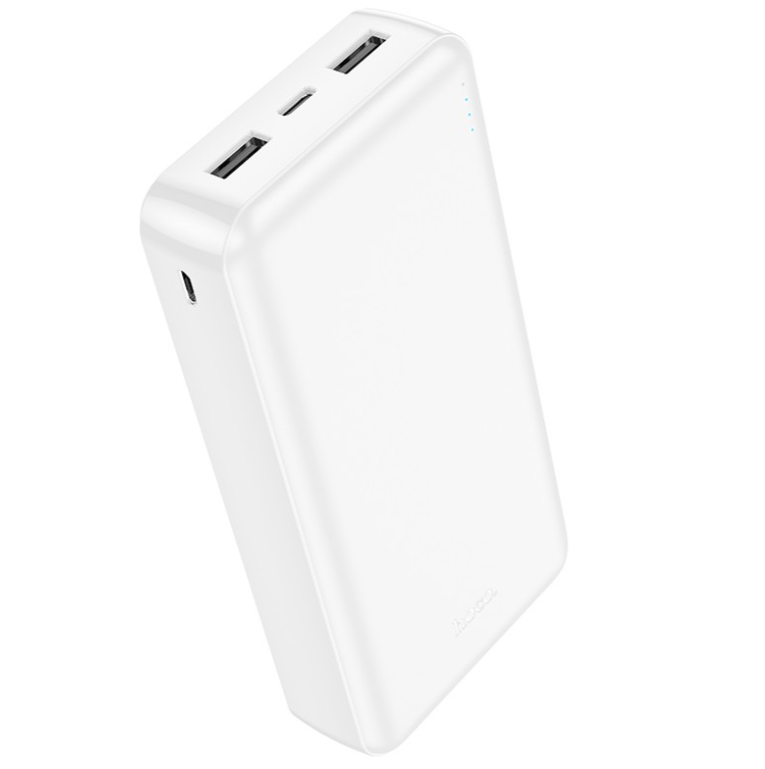 Akupank Hoco J100A 2xUSB-A 20000mAh (valge)