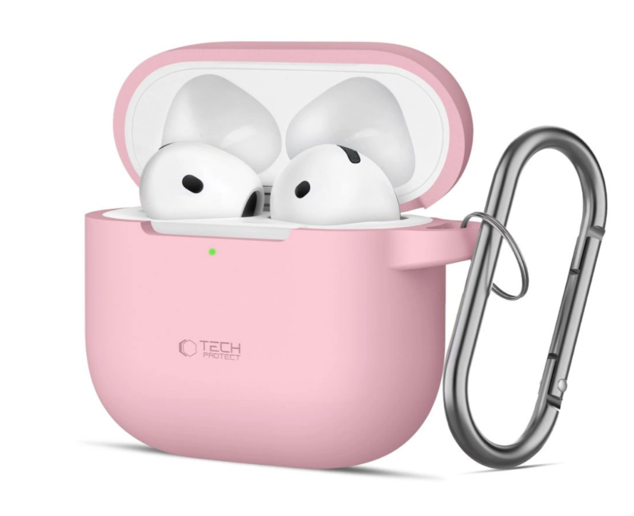 Kaitseümbris Tech-Protect Apple Airpods 4 (roosa)