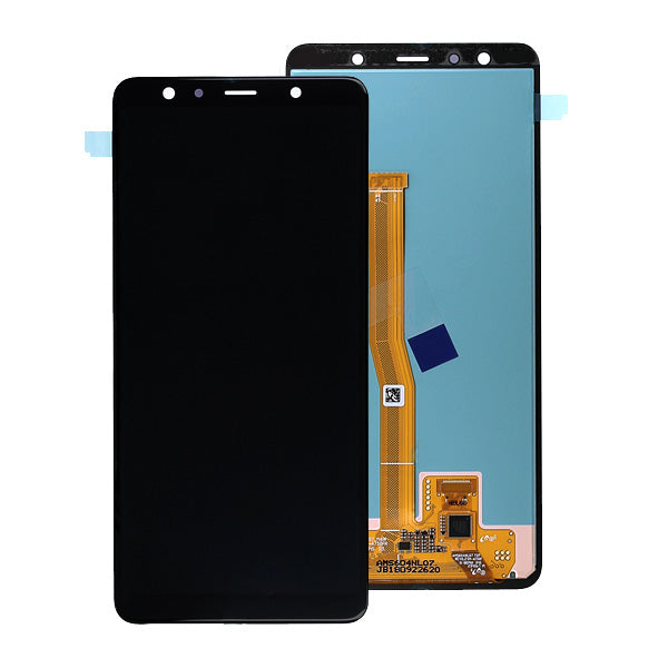 Varuosa Samsung A7 2018/ A750 LCD ekraan originaal (must)