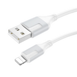 Juhe BOROFONE BX101 Lightning (1m/ valge)