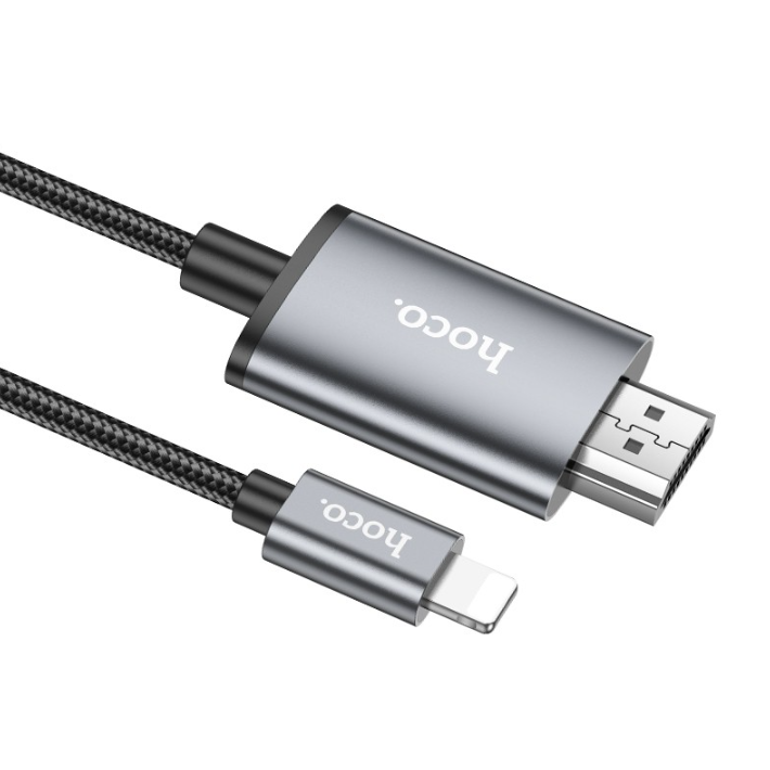 Juhe Hoco UA27 Lightning / HDMI 2m (must)