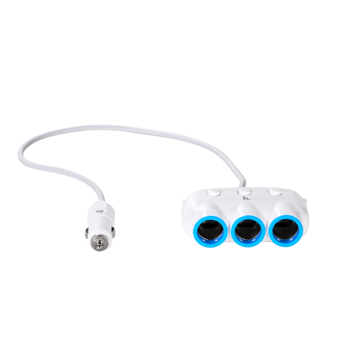 Autolaadija Hoco C1 2xUSB (3.1A /valge)