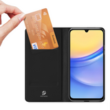 Ümbris kaanega Dux Ducis "Skin Pro" Samsung A165 A16 4G / A166 A16 5G (must)