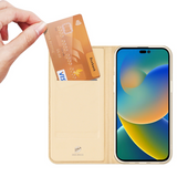 Ümbris kaanega Dux Ducis Skin Pro iPhone 13 Pro Max (kuldne)