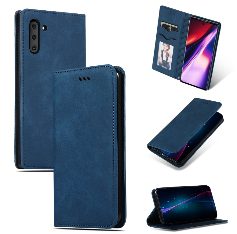 Ümbris kaanega "Business Style" Samsung S938 S25 Ultra (sinine)