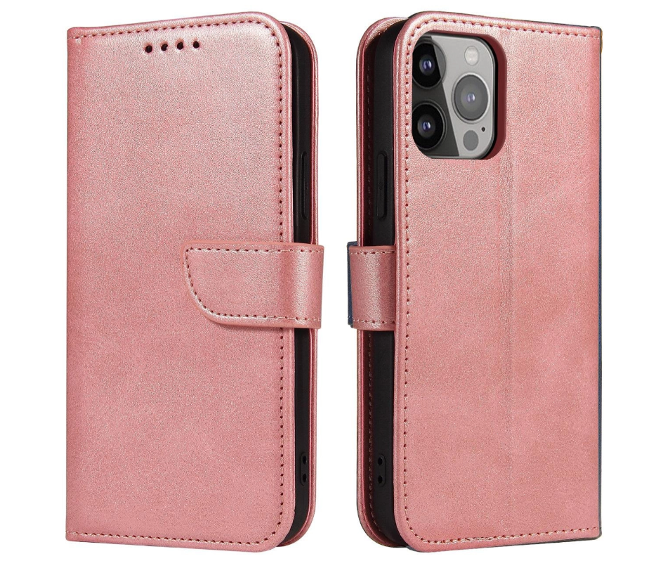 Ümbris kaanega Wallet Case Samsung S24 Plus (roosa)