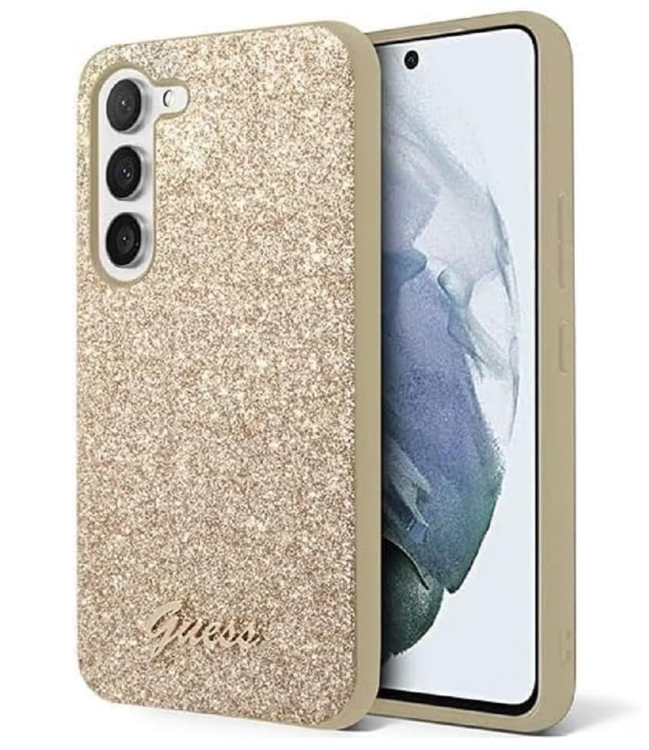 Guess ümbris GUHCS23SHGGSHD Samsung Galaxy S23 (kuldne)