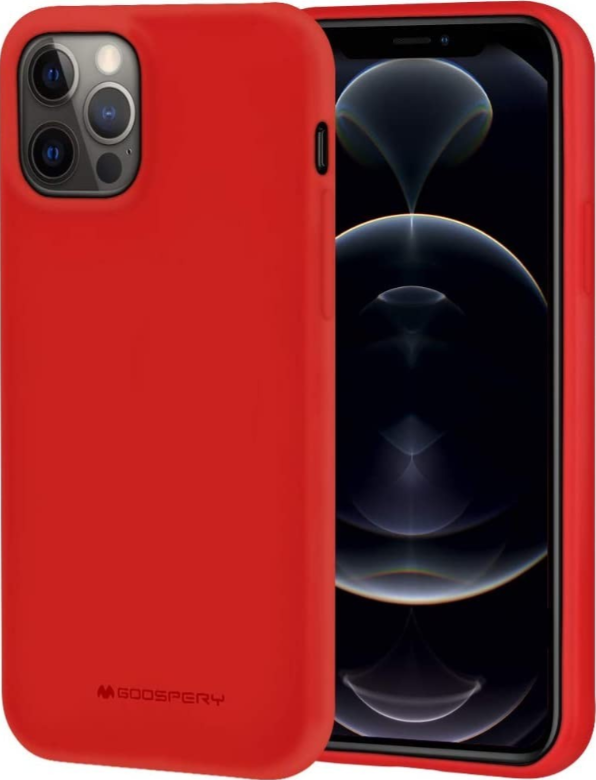 Mercury Soft Jelly Case Apple iPhone iPhone 16 Pro Max (punane)