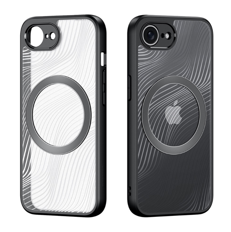 Ümbris Dux Ducis Aimo Mag iPhone 16e (läbipaistev / must) — SkyMobile e-pood