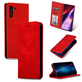 Ümbris kaanega "Business Style" Xiaomi Redmi Note 14 Pro Plus 5G (punane)
