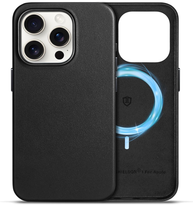 Ümbris Shieldon MagSafe iPhone 15 Pro Max (must)