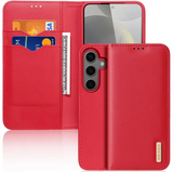 Ümbris kaanega Dux Ducis Hivo Genuine Leather Samsung S25 Plus (punane)