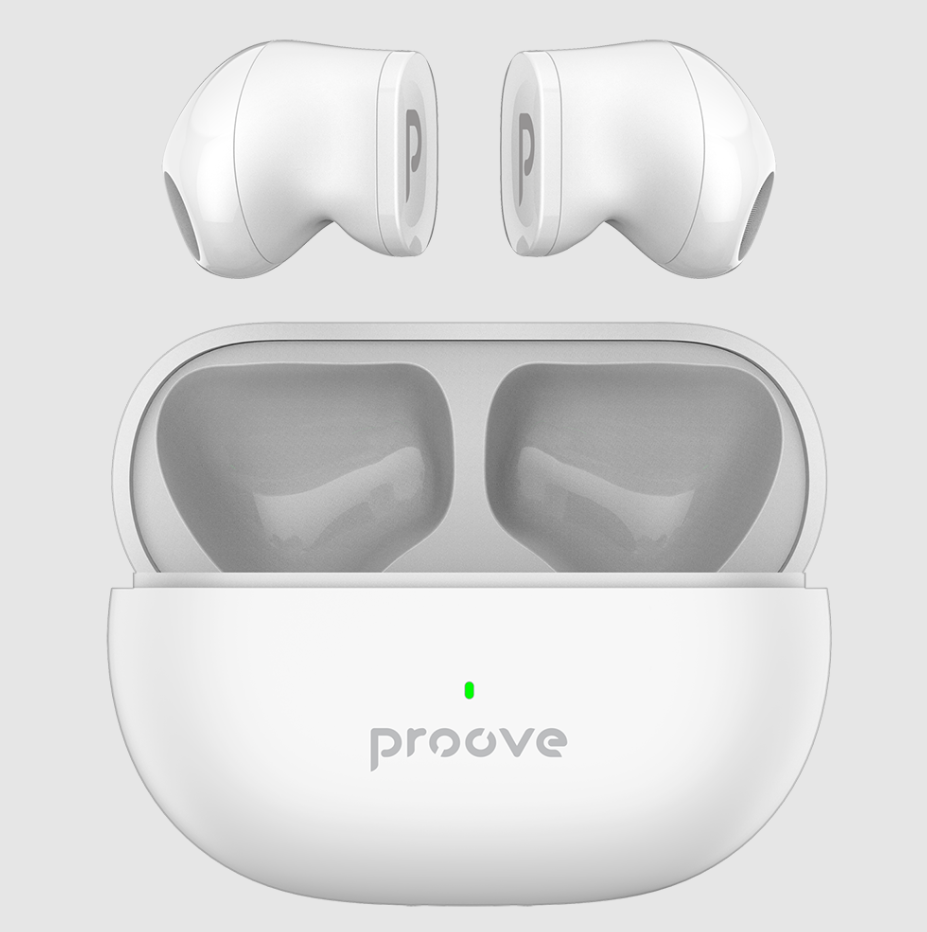 Bluetooth Kõrvaklapid Proove Mini TWS (valge)