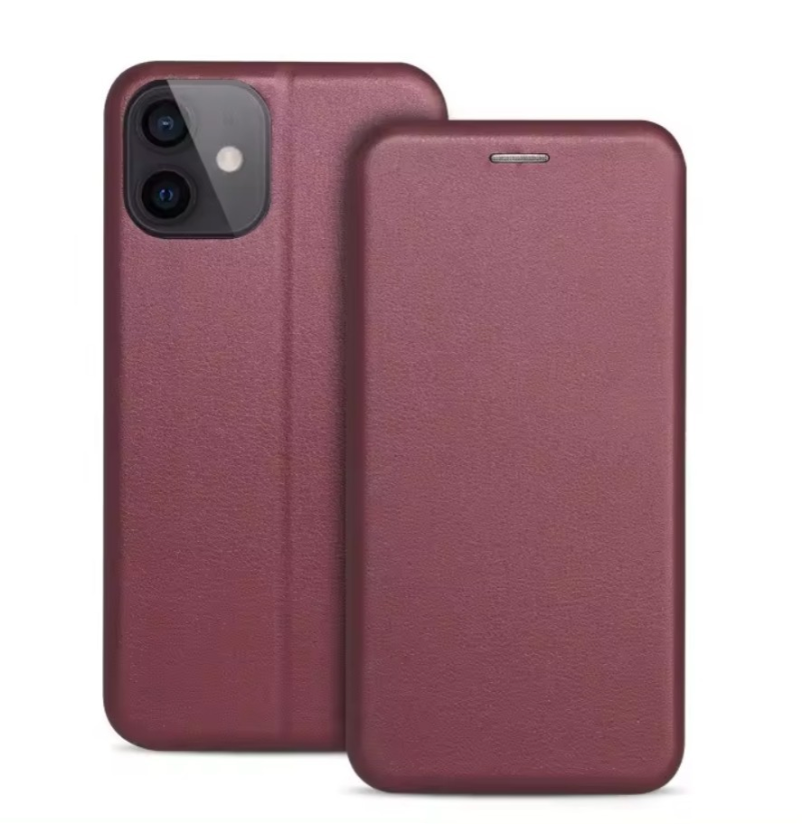 Ümbris kaanega Book Elegance Xiaomi 14T Pro (viinamari)