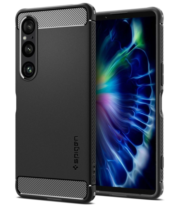 Spigen Rugged Armor Ümbris Sony Xperia 1 VI (must)
