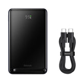 Akupank Baseus MagSafe 20W 10000mAh + Type-C 0.5m (sinine)