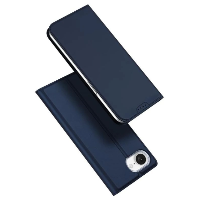 Ümbris kaanega Dux Ducis Skin Pro iPhone 16e (tumesinine)