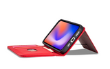 Ümbris kaanega Pouch Card Wallet iPhone 14 Pro (punane)