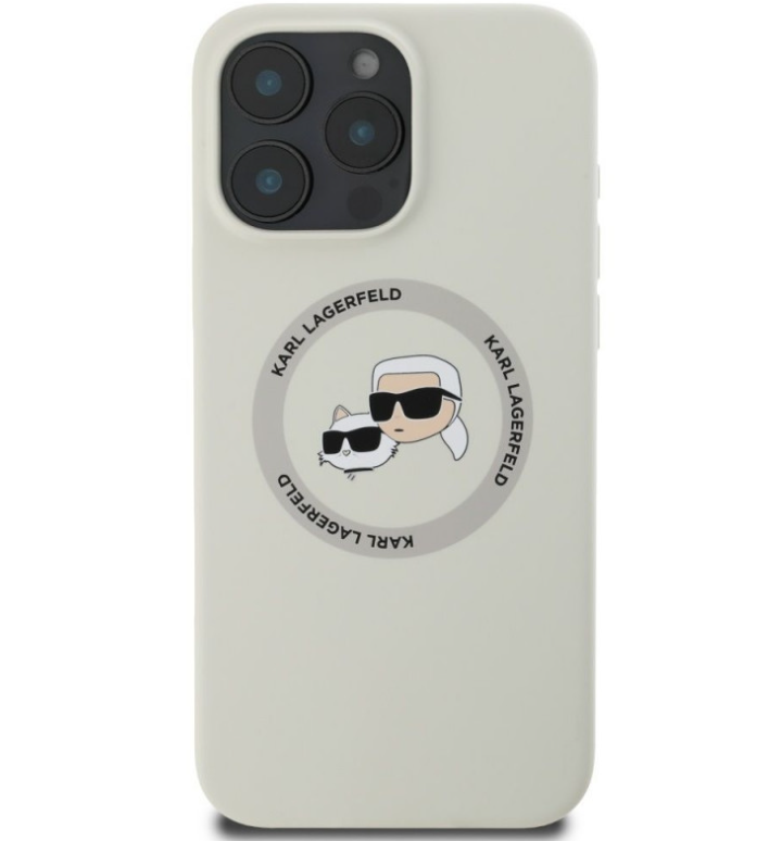 Karl Lagerfeld Ümbris KLHMP16LSKCHTC Magsafe iPhone 16 Pro (beež)